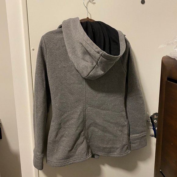 Charlotte Russe Gray Peacoat - Picture 4 of 14